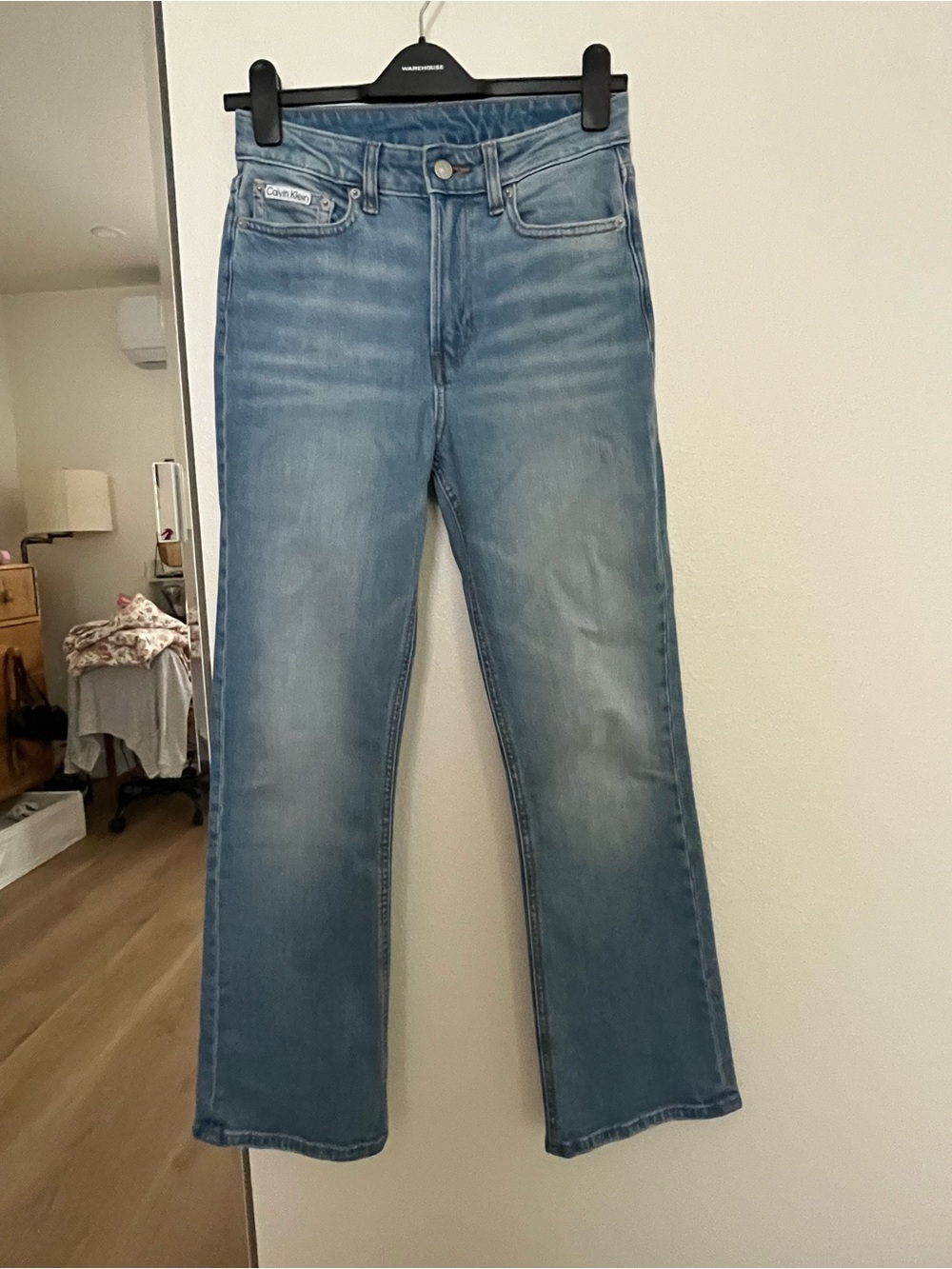 Calvin Klein Women Light Blue Bootcut Jeans